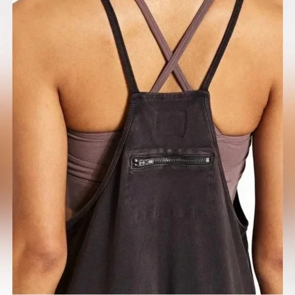 FREE PEOPLE ONESIE HOT SHOT in Washed Black NWOT sz S, M, L, XL - Picture 7 of 11